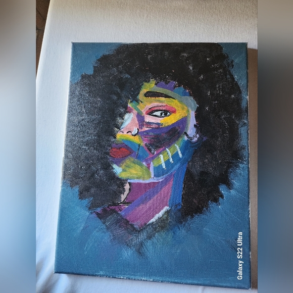 Warrior Woman- acrylic painting - Picture 1 of 1